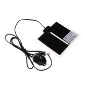 Temperatură reglabilă pentru încălzire pentru animale de companie Covoraș de pat pentru amfibieni 100-120V Priză SUA pentru acvariu