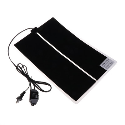 Temperatură reglabilă pentru încălzire pentru animale de companie Covoraș de pat pentru amfibieni 100-120V Priză SUA pentru acvariu