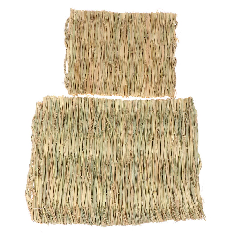 Trušu zāles košļājamā paklājiņš Mazs dzīvnieks, dabīgs, mīksts zāle kāmju mājas cūku būris