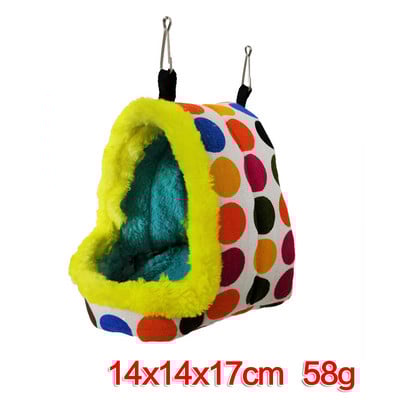 Warm Bird Nest Parrot Bird House Αιώρα Κλουβί πουλιών Parakeet Budgie Hut Σκηνή Κρεβάτι κρεμαστό Cave Pet Pet κλουβί για χάμστερ