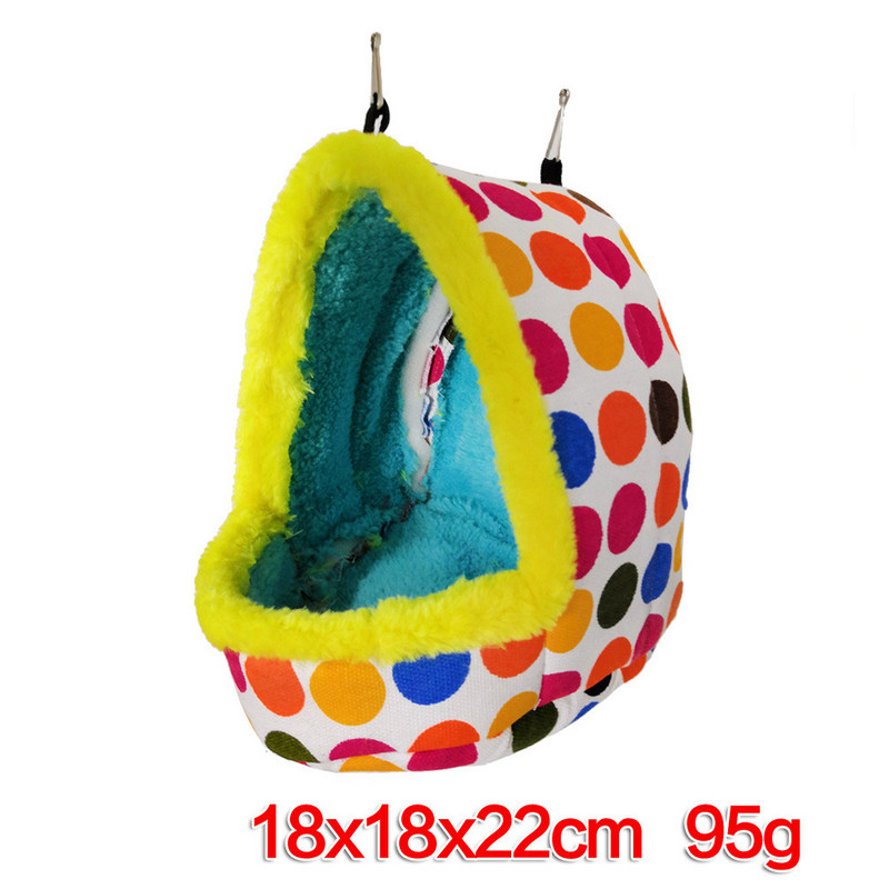 Warm Bird Nest Parrot Bird House Αιώρα Κλουβί πουλιών Parakeet Budgie Hut Σκηνή Κρεβάτι κρεμαστό Cave Pet Pet κλουβί για χάμστερ