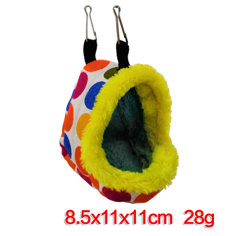 Warm Bird Nest Parrot Bird House Αιώρα Κλουβί πουλιών Parakeet Budgie Hut Σκηνή Κρεβάτι κρεμαστό Cave Pet Pet κλουβί για χάμστερ