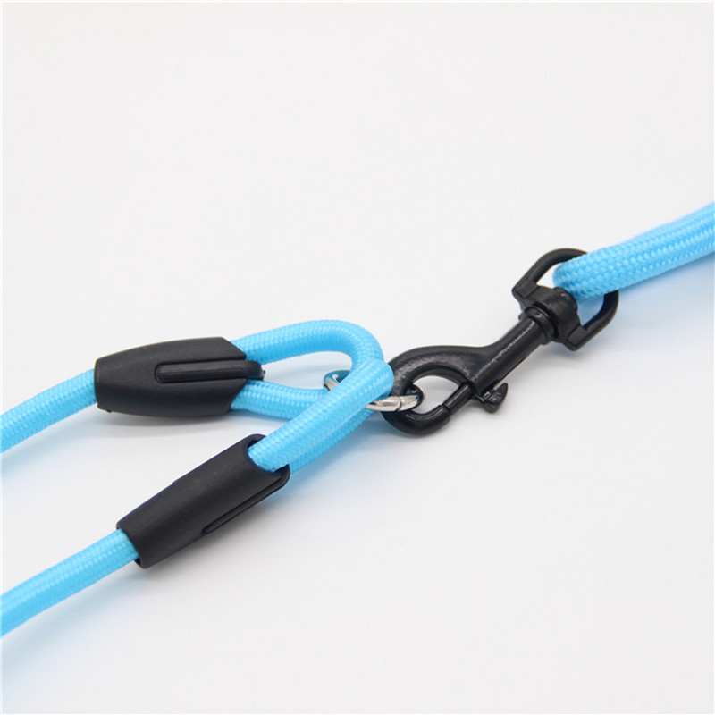 Câini Frânghie dublă Nylon WALK 2 Doi CÂINI CUPLIER Lesă dublă dublă Lesă de plimbare Opțional frânghie de tragere pentru guler