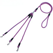 1/2/3Dogs Pet Dog Leash 55 inča dugi pleteni najlon za dvostruki pseći povodac 3 Dog Leash pojas za pse i set uzica za pse