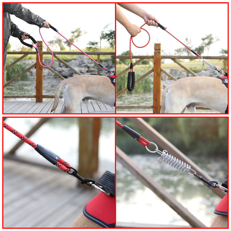 Koerarihm väikestele suurtele koertele Kasside jalutusrihmad Nailonist pliitrossid Lemmiklooma pikad jalutusrihmad Koerte õues jalutamiseks mõeldud rihm