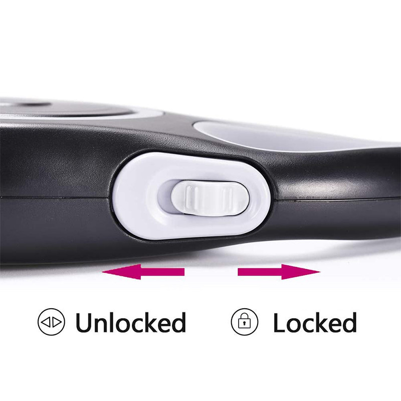 Lesă lungă și puternică pentru câini de talie mare, nailon, durabil, retractabilă, lesă de plimbare pentru câini mari, cu extensie automată, frânghie pentru câini