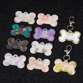 Εξατομικευμένη ετικέτα ταυτότητας σκύλου Πολύχρωμο χαραγμένο όνομα Ετικέτα σκύλου Κολάρο ταυτότητας κατοικίδιων για μενταγιόν κουταβιού γάτα Αξεσουάρ για κατοικίδια Προϊόντα Dropshipping