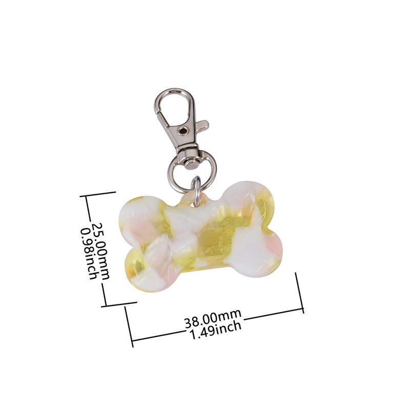 Εξατομικευμένη ετικέτα ταυτότητας σκύλου Πολύχρωμο χαραγμένο όνομα Ετικέτα σκύλου Κολάρο ταυτότητας κατοικίδιων για μενταγιόν κουταβιού γάτα Αξεσουάρ για κατοικίδια Προϊόντα Dropshipping