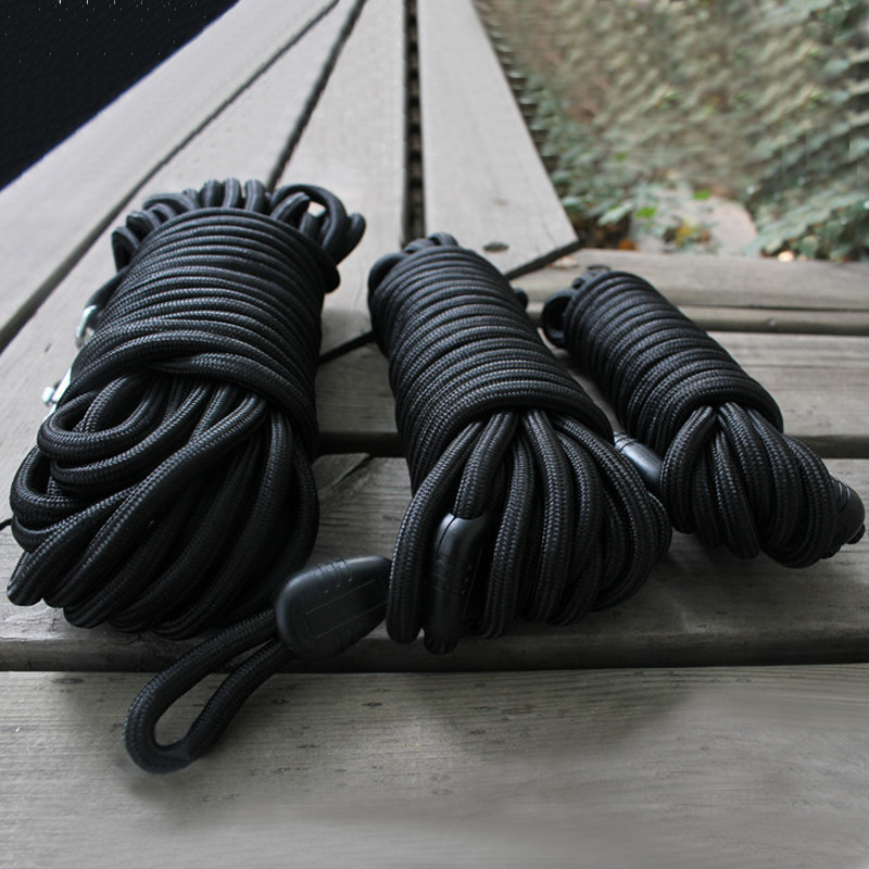 Lesă pentru câini Lesă din nailon pentru câini mici, mijlocii mari, antrenament în aer liber, frânghie rotundă, accesorii pentru câini 5/10/15M