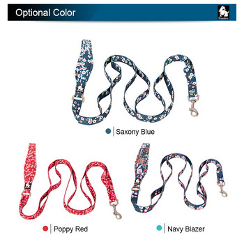 Truelove Floral Pet Leash Neoprene Λαβή Extra Traffic Control Σκύλος και γάτα Αρκετά δυνατά και εύχρηστα Travel TLL3112