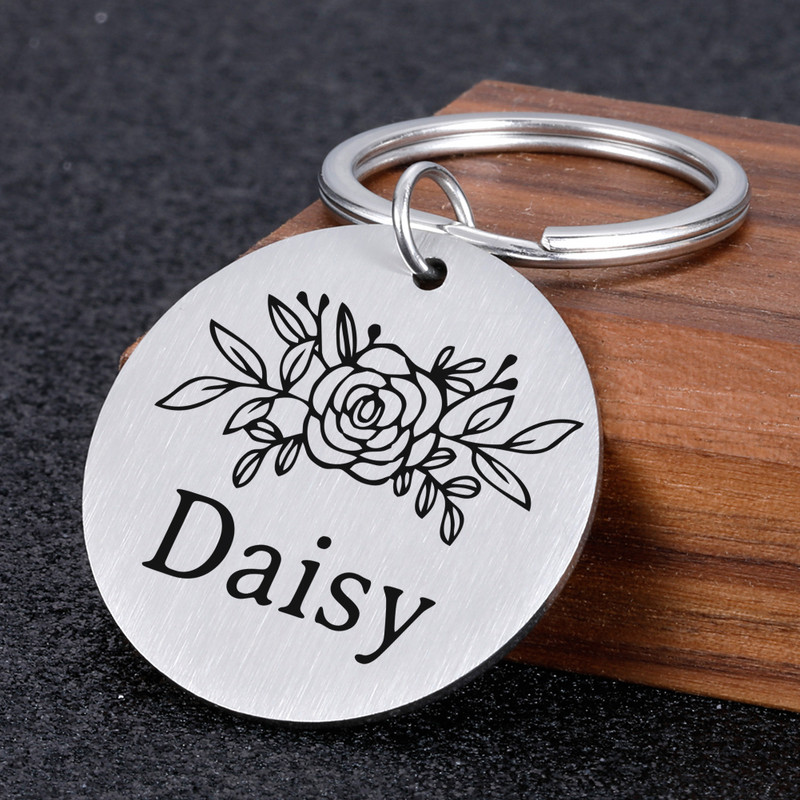 Etichete pentru câini, personalizate, anti-pierdere, gravate pe două fețe