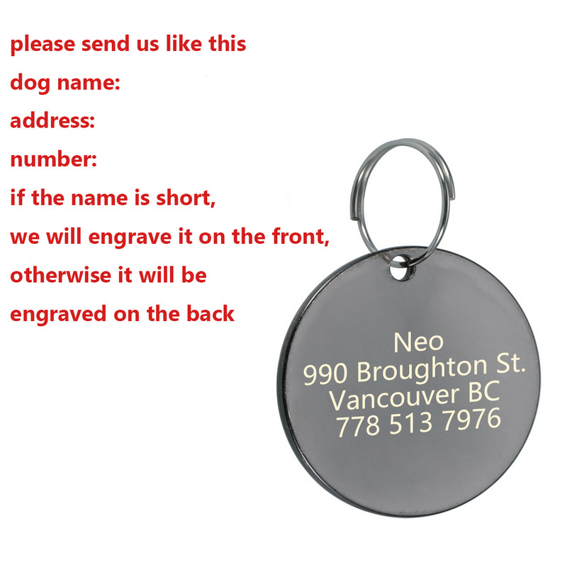 Kohandatav graveeritud lemmiklooma ID silt koera kassi pronksist nimesildi sildid Isikupärastatud kaotsiminekuvastane aadressinumber Koerte kaelarihma ID ripats