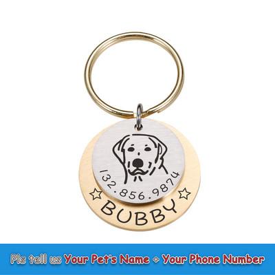 Isikupärastatud graveerimine Lemmiklooma ID-sildid Kadunud koera ID-sildi identifitseerimine Kohandatud lemmiklooma nimi Kutsika kaelarihm Koera kassi silt Lemmikloomatarbed