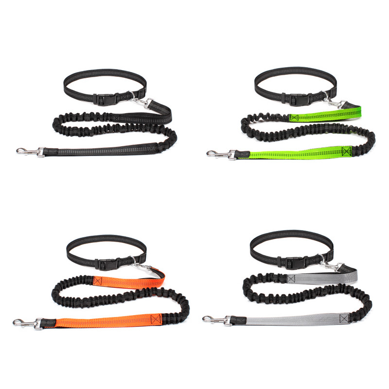 Käevaba koerarihm lemmikloomade jalutamiseks jooksmiseks sörkimiseks Reguleeritav koera jalutusrihm vöökoht rihm Rinnarihm Tõmbeköis koeratarvikud