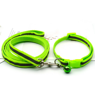Drăguț câine amprentă labe pentru animale de companie frânghie de tracțiune set zgarda cățel mai multe culori reglabile accesorii pentru pisici pentru cățel accesorii pentru animale de companie 1,2 m