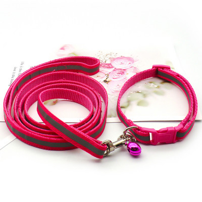 Drăguț câine amprentă labe pentru animale de companie frânghie de tracțiune set zgarda cățel mai multe culori reglabile accesorii pentru pisici pentru cățel accesorii pentru animale de companie 1,2 m