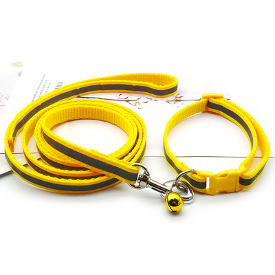 Drăguț câine amprentă labe pentru animale de companie frânghie de tracțiune set zgarda cățel mai multe culori reglabile accesorii pentru pisici pentru cățel accesorii pentru animale de companie 1,2 m