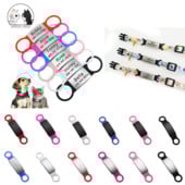 Lemmikloomakoera silt Silikoonist roostevabast terasest isikupärastatud kassi koera ID-silt, graveeritud nimi kassi koera kaelarihm pehme kaotsiminekuvastane lemmiklooma nimesildi sildid