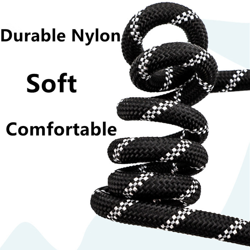 Lesă pentru câini Mâini libere Lesă pentru câini Lese reflectorizante pentru plimbarea câinilor Funie de alergare Lungime de 2,4 m Lese duble reglabile Corzi pentru câini