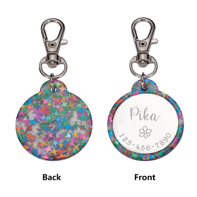 Kohandatud koerasildi kaotamise vastane lemmikloomade koerte medal graveeringuga nime ja aadressi kaelarihma sildid koertele Kutsikatarvikud Lemmikloomatooted