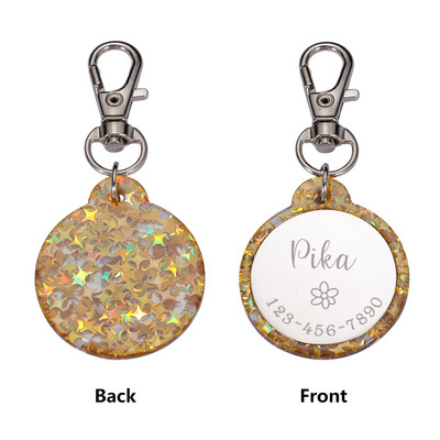 Kohandatud koerasildi kaotamise vastane lemmikloomade koerte medal graveeringuga nime ja aadressi kaelarihma sildid koertele Kutsikatarvikud Lemmikloomatooted