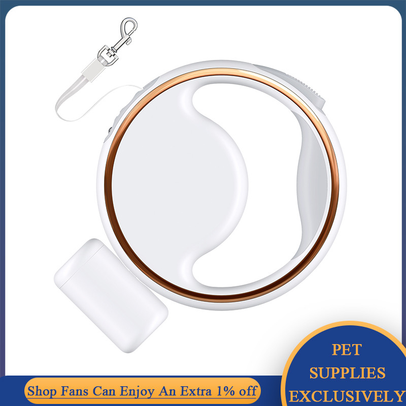 3M povodac za pse s raspršivačem vrećice za izmet Svjetiljka Rulet Automatski uvlačivi produžetak ogrlice za kućne ljubimce Puppy Walking Running Lead