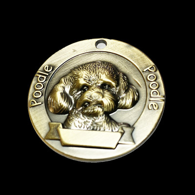 Προσαρμόσιμη χαραγμένη ετικέτα ID για κατοικίδια για σκύλος γάτα Χάλκινη πινακίδα ετικέττες Εξατομικευμένη κατά της απώλειας Αριθμός διεύθυνσης Κρεμαστό κολάρο ID σκύλων