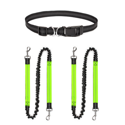 Hands Free 2 povodca za pse Bungee na uvlačenje Ljubimac koji trči Povodac oko struka za hodanje Jogging Trening Planinarenje Za velike pse Potrepštine