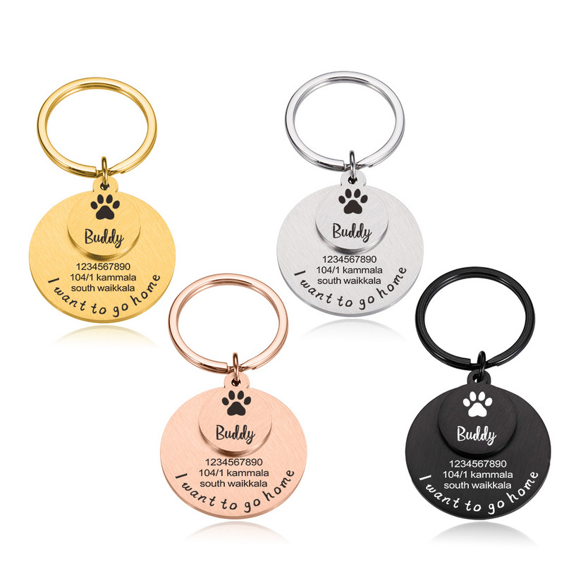 Isikupärastatud koerasildid Graveeritud Kassikutsika Lemmiklooma ID nimi Telefoninumber Kaelarihma silt Ripats Lemmikloomatarvikud Koerte sildi kadumise vastane hulgimüük