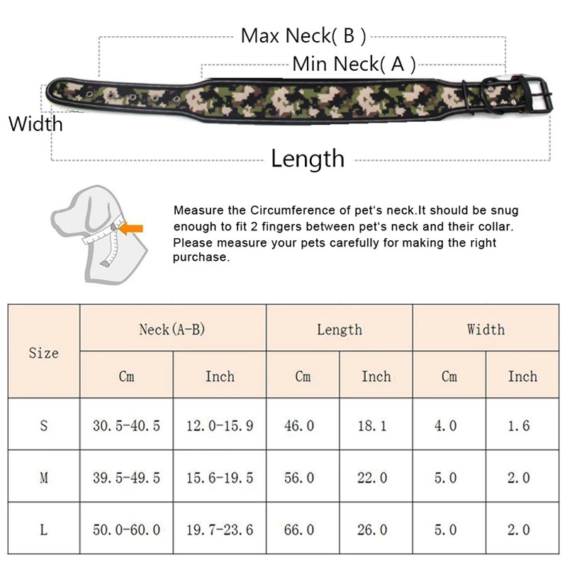 10 цвята Светлоотразителен нашийник за кученце за големи кучета с катарама Регулируем нашийник за домашни любимци за малки, средни големи кучета Верига за кучета с каишка от питбул