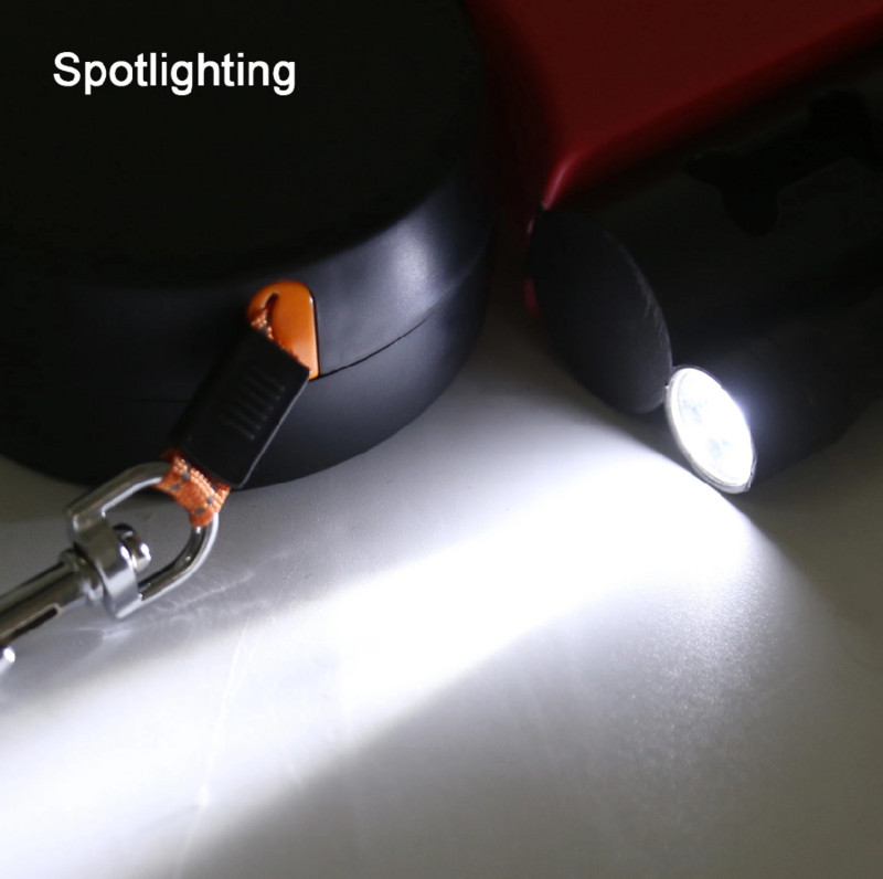 3 spalvų ištraukiamas dvigubas dvivietis naminių gyvūnėlių pavadėlis.