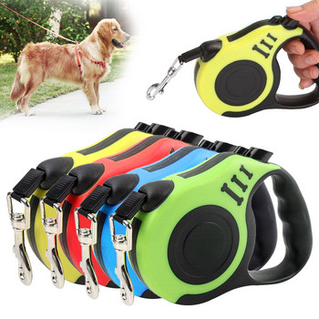 3/5M Duurzaam Leash Automatische Intrekbare Nylon Kat Lead Uitbreiding Puppy Walking Running Lood Roulette Voor Honden