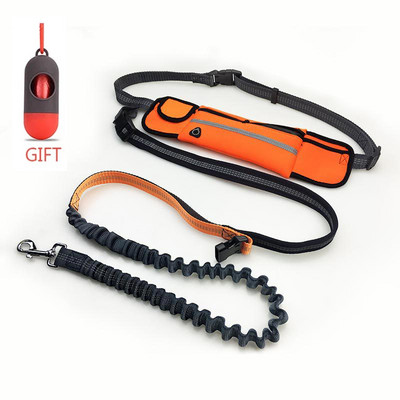 Jooksukoera jalutusrihm Nailonist käsi vabalt lemmikloomatooted Koerad rakmed kaelarihm Jooksurihm Reguleeritav vöökoht jalutusrihmad Veorihma köis