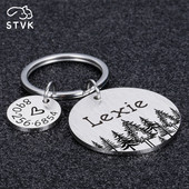 Personalizirane identifikacijske oznake psa Poklon za ljubitelje pasa Šumsko srce Anti-lost Ogrlice za kućne ljubimce Oznake za vlasnike pasa Oznaka za kućne ljubimce Poklon za štene