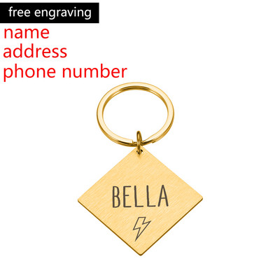 Personalizirane identifikacijske oznake psa Poklon za ljubitelje pasa Šumsko srce Anti-lost Ogrlice za kućne ljubimce Oznake za vlasnike pasa Oznaka za kućne ljubimce Poklon za štene