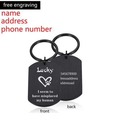 Personalizirane identifikacijske oznake psa Poklon za ljubitelje pasa Šumsko srce Anti-lost Ogrlice za kućne ljubimce Oznake za vlasnike pasa Oznaka za kućne ljubimce Poklon za štene