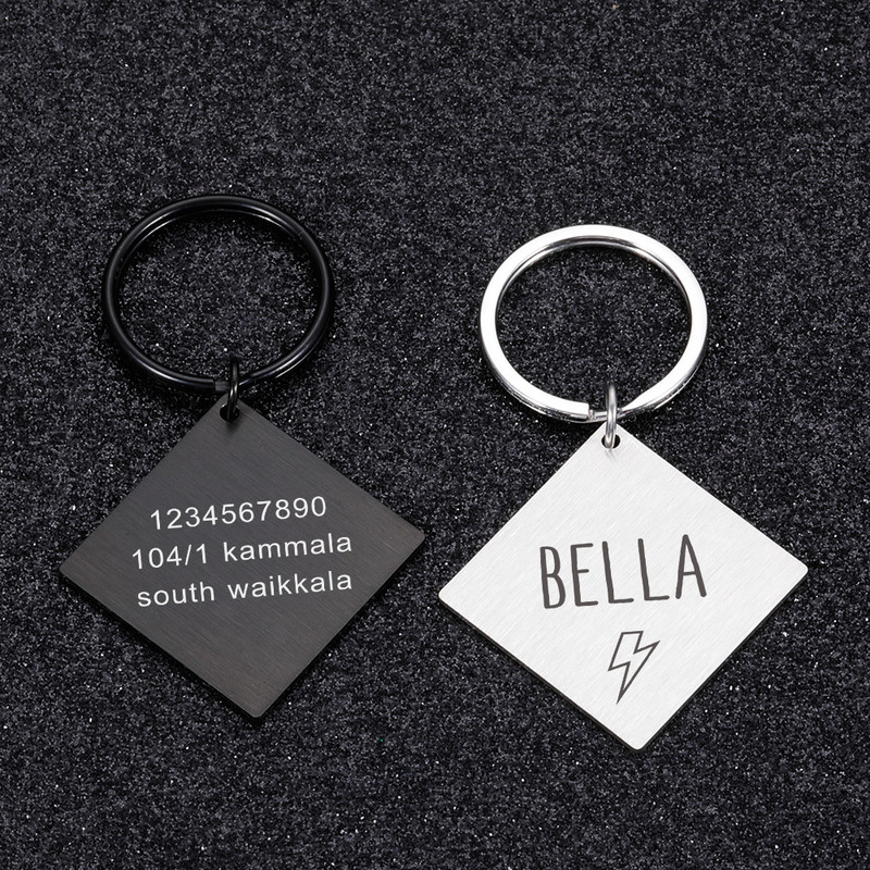 Personalizirane identifikacijske oznake psa Poklon za ljubitelje pasa Šumsko srce Anti-lost Ogrlice za kućne ljubimce Oznake za vlasnike pasa Oznaka za kućne ljubimce Poklon za štene