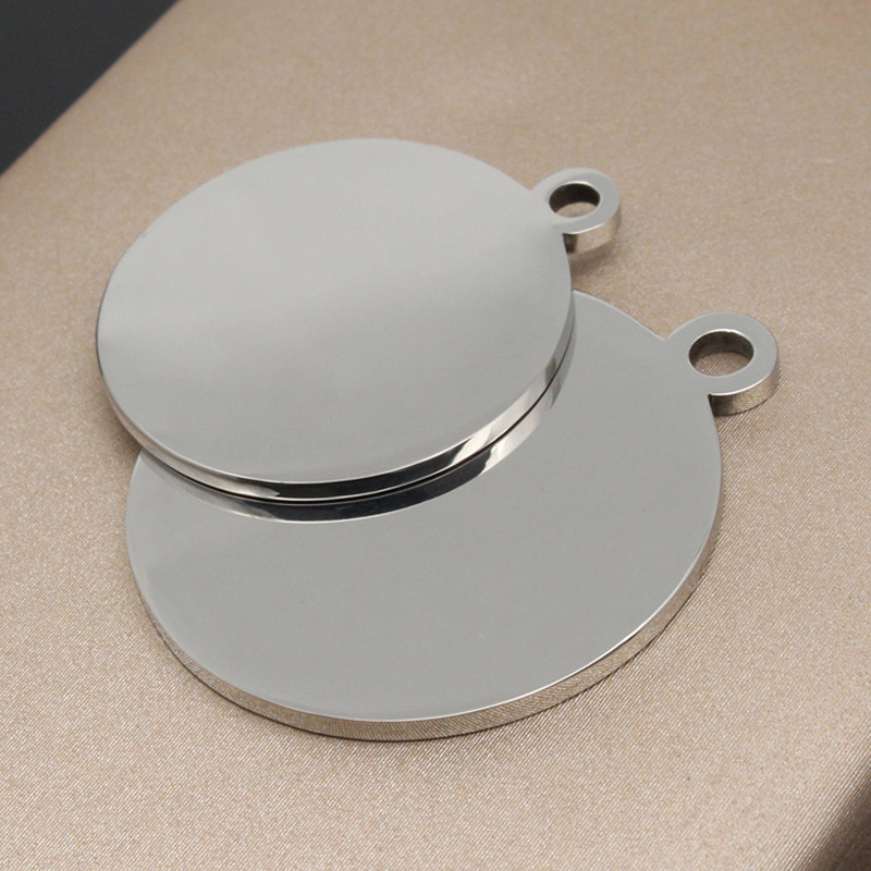 Prilagođena personalizirana ID mačka Pas Krug Oznaka Ogrlica Privjesak Gravirana ogrlica za kućne ljubimce Lanac Privjesak Pribor za naziv oznake Proizvodi