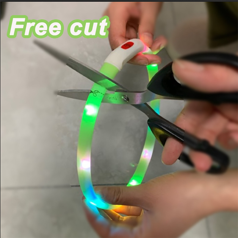 Σιλικόνη Led Dog Collar Usb Επαναφορτιζόμενο Φωτεινό κολάρο σκύλου κατά της απώλειας/ασφάλειας ατυχήματος αυτοκινήτου Φωτιστικό κολάρο για κατοικίδια για αξεσουάρ σκυλιών