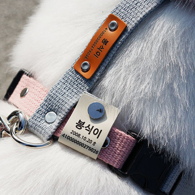 Guler personalizat etichetă de identificare pentru animale de companie, gravată din piele, nume de identificare a animalelor de companie pentru pisică, cățeluș, etichetă de câine, pandantiv breloc, plăcuță de identificare, accesorii pentru animale de compa