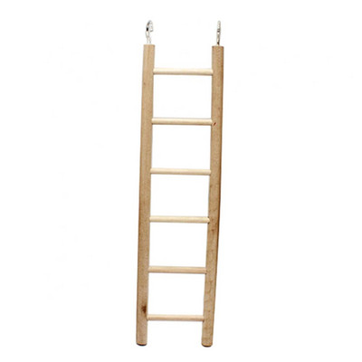 Koka piekārta rotaļlieta 3/4/5/6/7/8 soļi Mājdzīvnieku putns Papagailis kāpšanas kāpnes būrī košļājamā rotaļlieta