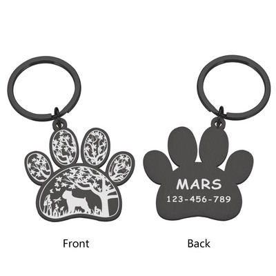 Pielāgota suņu kaklasiksnas vārda zīme Suņa medaļa ar gravējumu vārda Tālruņa numurs Mājdzīvnieki Aksesuāri suņiem Ķepu iejūga Kulonu ID birkas