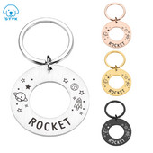 Comerț cu ridicata Anti-pierdere Gravura personalizată Etichete cu nume de pisică pentru animale de companie Pandantiv Etichetă de identificare pentru câine personalizată Accesorii pentru guler Plăcuță de identificare Breloc