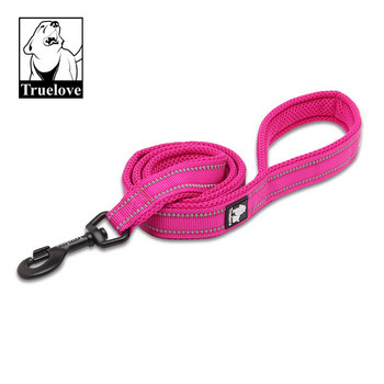 Truelove Soft Padded Mesh Leash Dog 3M Reflective Nylon Dog Leads Dog Pet Leash 11 Color 110cm Length Training Walking