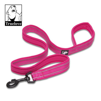 Truelove Soft Padded Mesh Leash Dog 3M Reflective Nylon Dog Leads Dog Pet Leash 11 Color 110cm Length Training Walking