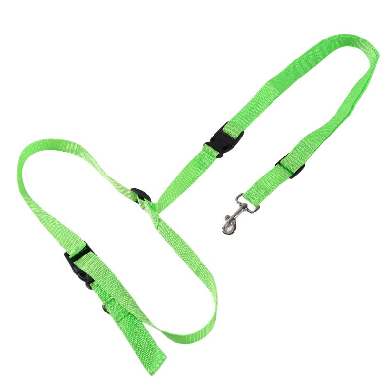 Lesă pentru câini Lesă pentru animale de companie, reglabil, mâini libere, câine, animal de companie, plimbare, alergare, jogging, lesă, centură de talie, curea pentru piept, cadou