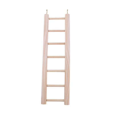 Koka putnu kāpnes 5/7 pakāpienu papagaiļa kāpnes kāpšanas rotaļlieta elastīga putnu būrīša aksesuāri dekorācija kabatas papagailim Jauns