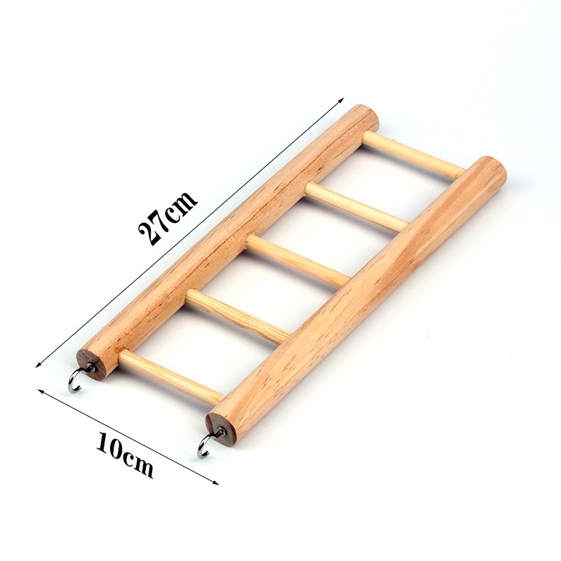 Koka putnu kāpnes 5/7 pakāpienu papagaiļa kāpnes kāpšanas rotaļlieta elastīga putnu būrīša aksesuāri dekorācija kabatas papagailim Jauns