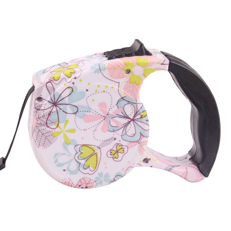 Lemmikloomatarbed Koera kaelarihma rihm Automaatne sissetõmmatav jalutusrihm kutsikate patrullköiega kõndimine kassiga väikese ja keskmise suurusega koera rihm