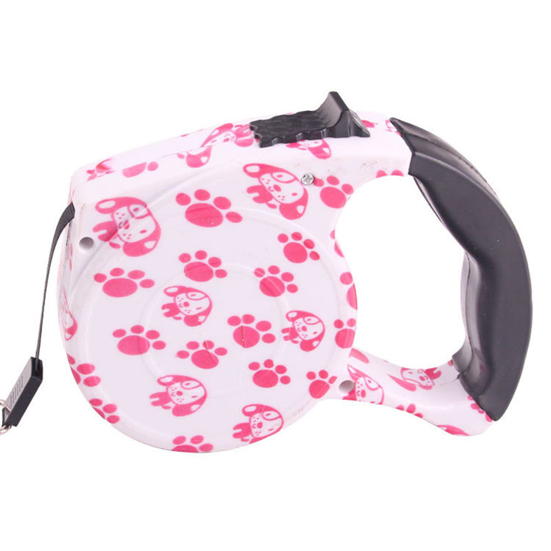 Lemmikloomatarbed Koera kaelarihma rihm Automaatne sissetõmmatav jalutusrihm kutsikate patrullköiega kõndimine kassiga väikese ja keskmise suurusega koera rihm